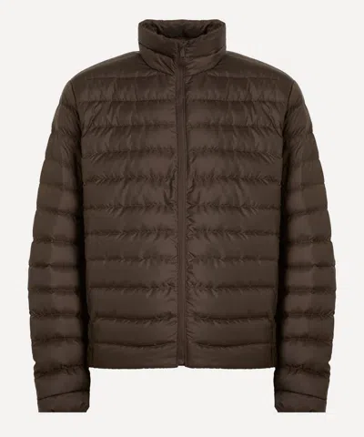 Canada Goose Nylon Down Jacket In Brown