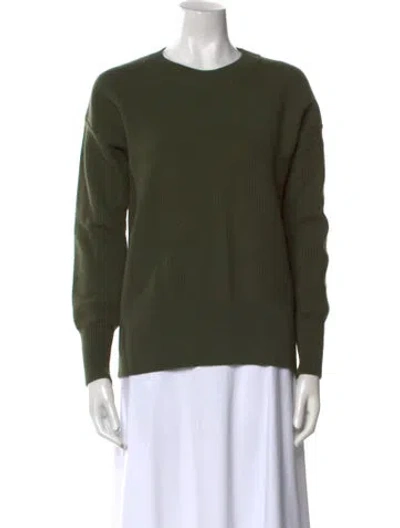 Pre-owned Canada Goose Merino Wool Crew Neck Sweater In Green