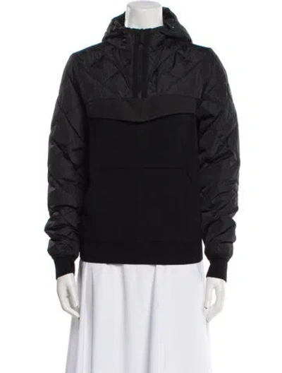 Pre-owned Canada Goose Merino Wool Down Jacket In Black