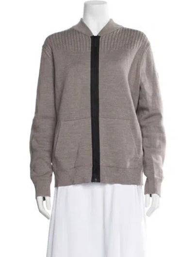 Pre-owned Canada Goose Merino Wool In Neutral