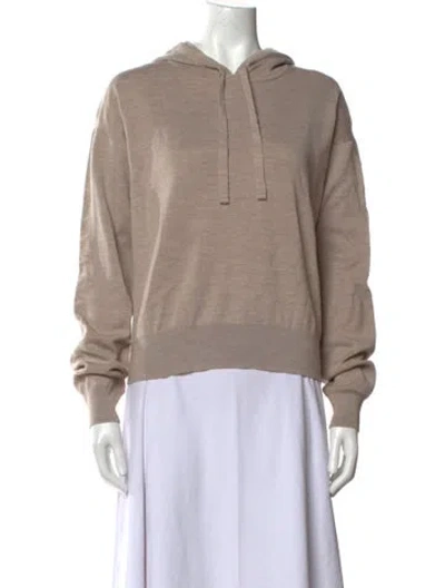 Pre-owned Canada Goose Merino Wool V-neck Sweatshirt W/ Tags In Neutral