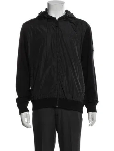 Pre-owned Canada Goose Merino Wool Windbreaker In Gray