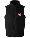 Canada Goose Charcoal Polyester Blend Freestyle Sleeveless Down Jacket In Black