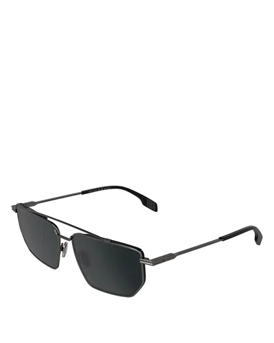 Canada Goose Metal Lines Titanium Navigator Sunglasses, 59mm In Gray