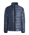 Canada Goose Metallic Feather-down Padded Jacket In Blue