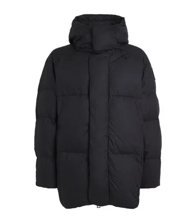 Canada Goose Mid-leg Wilu Duvet Puffer Jacket In Black