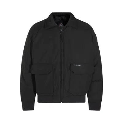 Pre-owned Canada Goose Mimico Bomber 'black/noir' | Men's Size L
