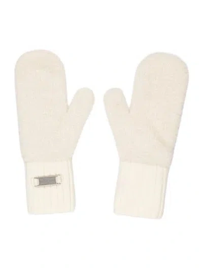 Pre-owned Canada Goose Mittens In Neutral
