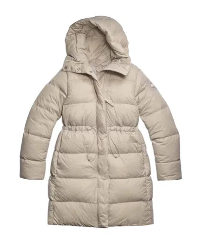 Canada Goose Montgomery Coat Tonal Label In Gray