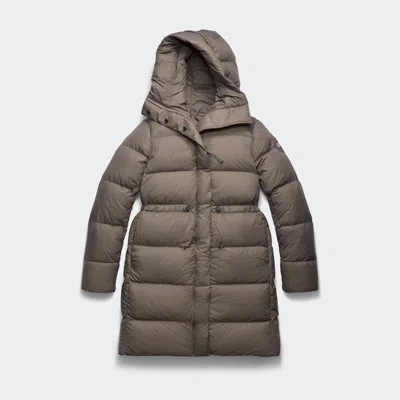 Canada Goose Montgomery Coat  Tonal Label In Brown