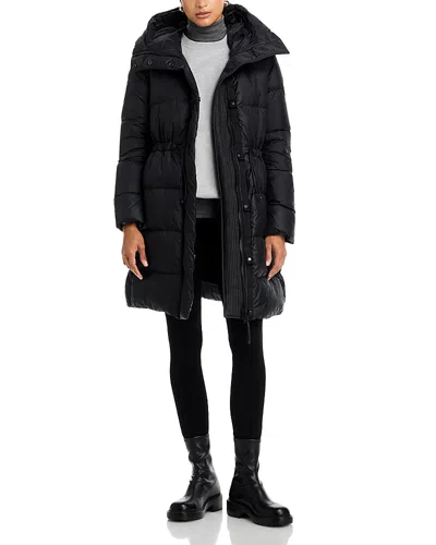 Canada Goose Montgomery Down Coat In Black