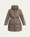 Canada Goose Montgomery Down Hooded Puffer Coat In Gray