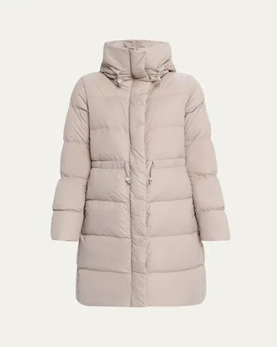 Canada Goose Montgomery Down Hooded Puffer Coat In Gray