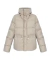 Canada Goose Montgomery Hooded Puffer Jacket In White