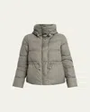 Canada Goose Montgomery Hooded Down Puffer Jacket In Brown
