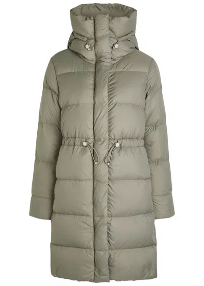 Canada Goose Montgomery Padded Shell Coat In Green