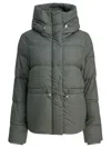 Canada Goose "montgomery" Short Down Jacket In Green
