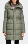 Canada Goose Montgomery Tonal Label 750 Fill Power Down Coat In Green