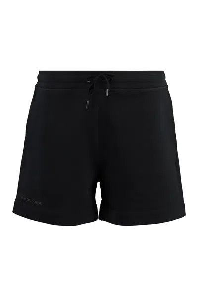 Canada Goose Muskoka Shorts With Drawstring Waist And Pockets In Black