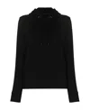 Canada Goose Muskoka Drawstring Hoodie In Black