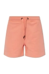 Canada Goose Muskoka Cotton Jersey Shorts In Orange