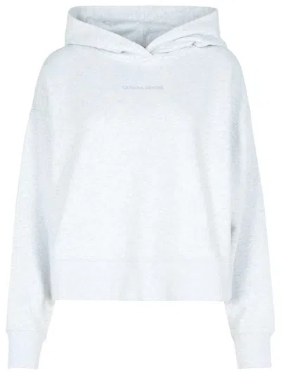 Canada Goose Muskoka' Grey Cotton Sweatshirt