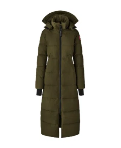 Canada Goose Mystique Classic Parker Down Jacket In Green