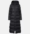 Canada Goose Mystique Hooded Down Coat In Black