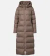 Canada Goose Mystique Hooded Down Coat In Brown