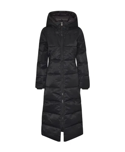 Canada Goose Mystique Padded Parka Coat In Black