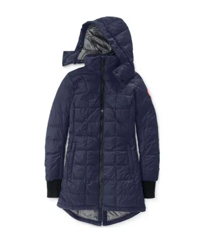 Canada Goose Mystique Parka Coat In Black