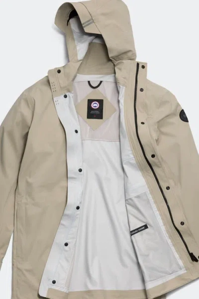 Canada Goose Nanaimo Rain Jacket Black Label In Brown