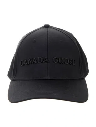Pre-owned Canada Goose New Tech Cap In Black