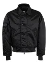 Canada Goose Lightweight Bomber Jacket Shoulder Patch In Black