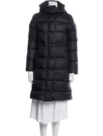 Pre-owned Canada Goose Nylon Down Coat In Black