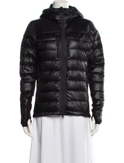 Pre-owned Canada Goose Nylon Down Coat In Blue