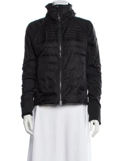 Pre-owned Canada Goose Nylon Down Jacket In Black
