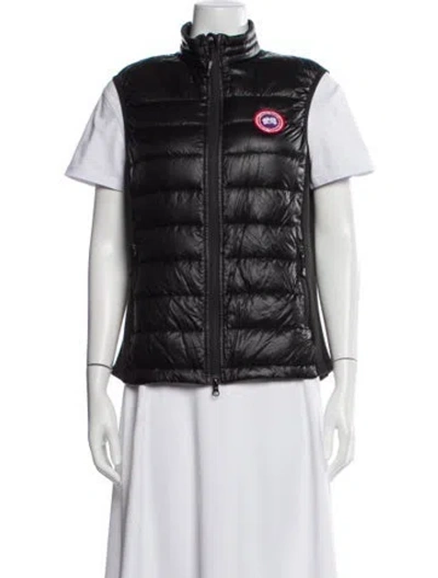 Pre-owned Canada Goose Nylon Down Jacket In Black