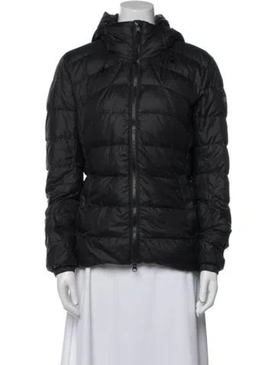 Pre-owned Canada Goose Nylon Down Jacket In Black