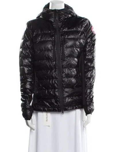 Pre-owned Canada Goose Nylon Down Jacket In Black