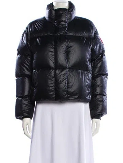 Pre-owned Canada Goose Nylon Down Jacket In Black
