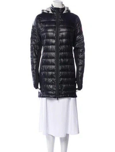 Pre-owned Canada Goose Nylon Down Jacket In Black