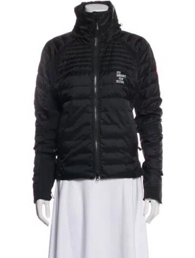 Pre-owned Canada Goose Nylon Down Jacket In Black