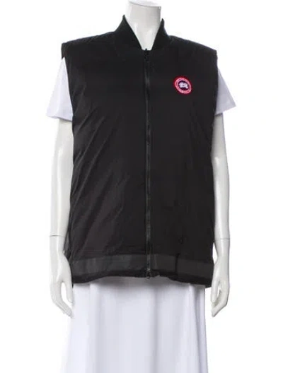 Pre-owned Canada Goose Nylon Down Jacket In Black