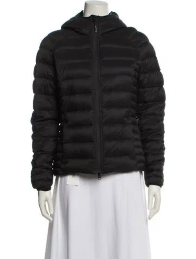 Pre-owned Canada Goose Nylon Down Jacket In Black