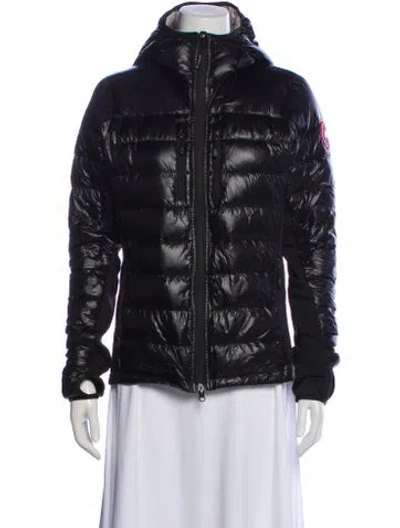 Pre-owned Canada Goose Nylon Down Jacket In Black