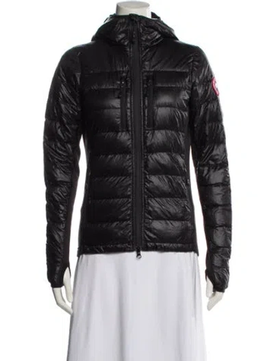 Pre-owned Canada Goose Nylon Down Jacket In Black