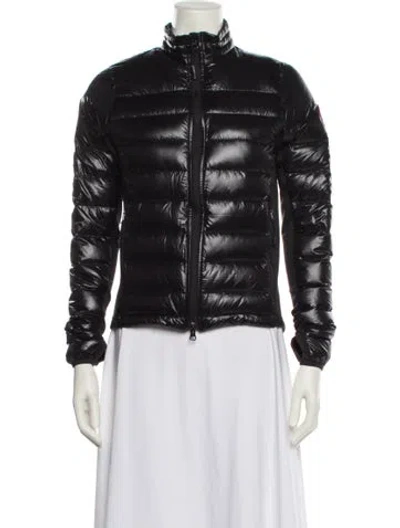 Pre-owned Canada Goose Nylon Down Jacket In Black