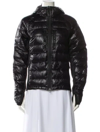 Pre-owned Canada Goose Nylon Down Jacket In Black