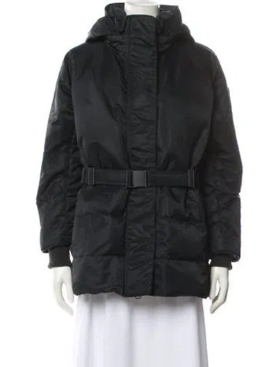 Pre-owned Canada Goose Nylon Down Jacket In Black